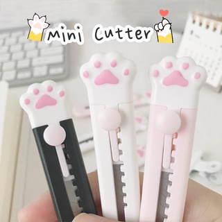 dao dọc giấy mini Hình Chân Mèo Đáng Yêu Xinh Xắn