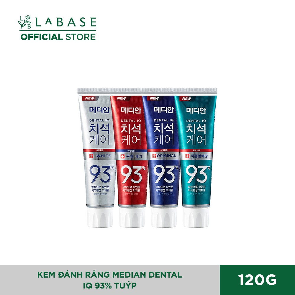 Kem Đánh Trắng Răng MEDIAN 93% Tooth-Paste 120gr