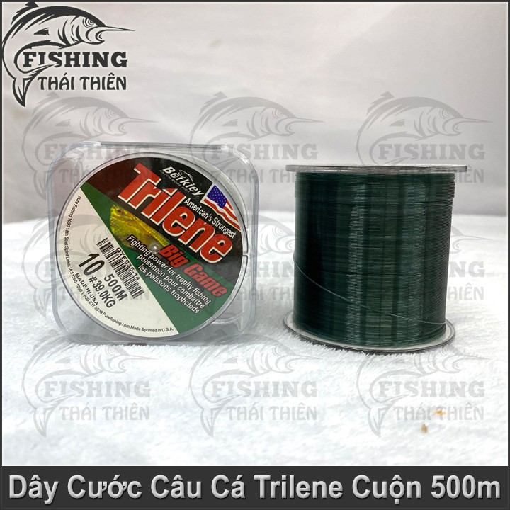 Dây Câu, Cước Câu Cá Trilene Big Game Siêu Bạo Lực Cuộn 500m