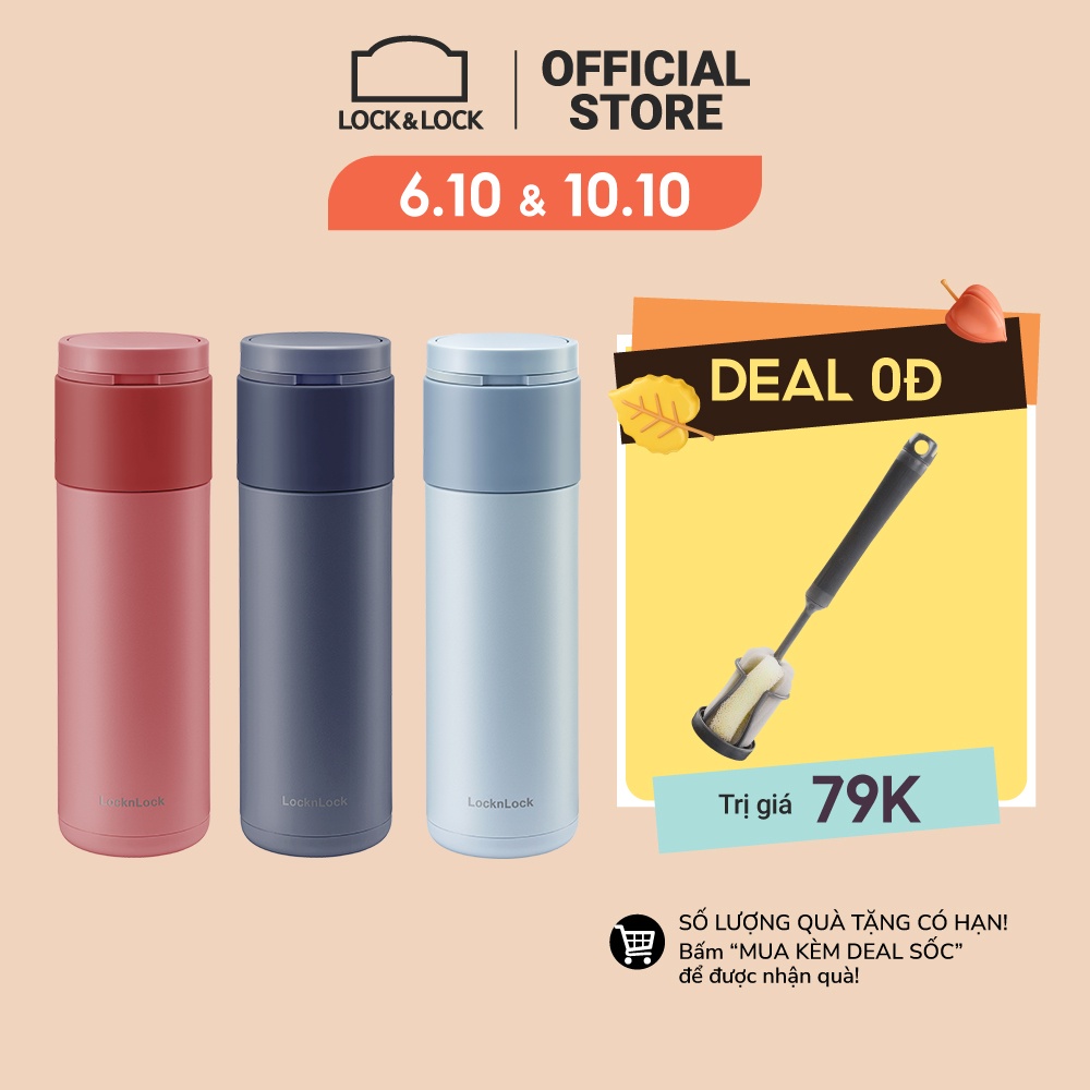 Bình giữ nhiệt LocknLock Hidden Moon LHC3275 dung tích 490ml - 3 màu