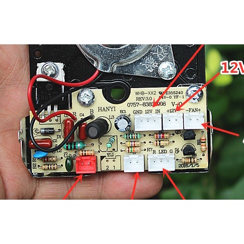 Mạch máy tạo sương công suất cao 12-24vol