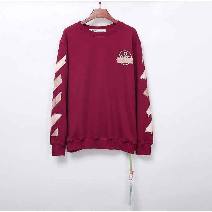 Áo Sweater Off White In Chữ Thời Trang Cao Cấp