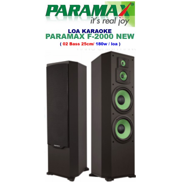 LOA PARAMAX F 2000 NEW GIÁ TỐT.