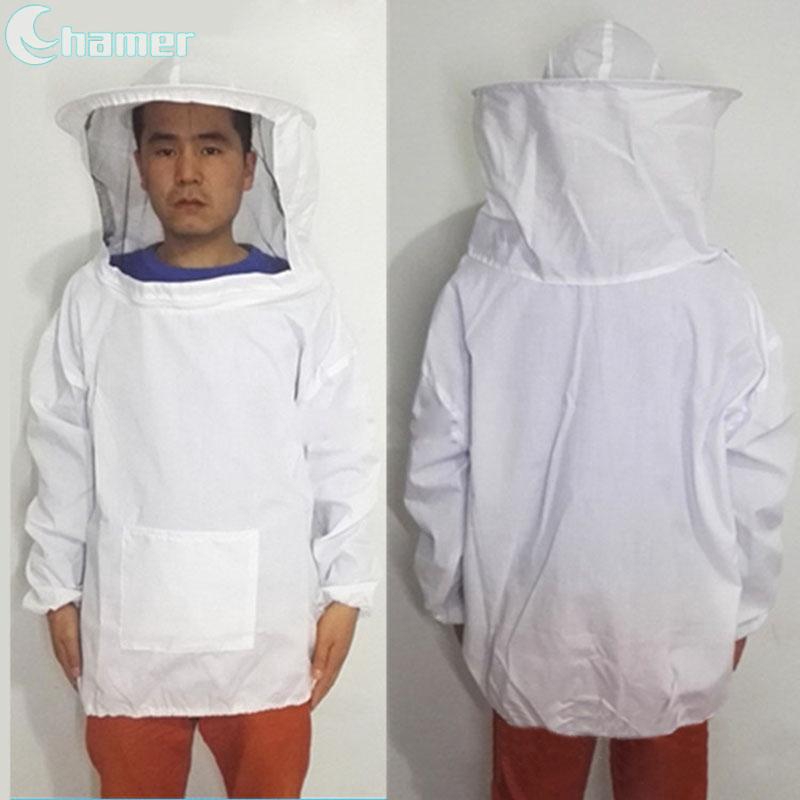 Áo khoác kèm mũ che mặt bảo hộ khi lấy mật ong