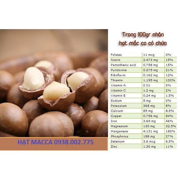 Hạt macca nứt vỏ tự nhiên Khối lượng 500 gram hàng nhập khẩu từ Úc. Hiệu DSA Organic.