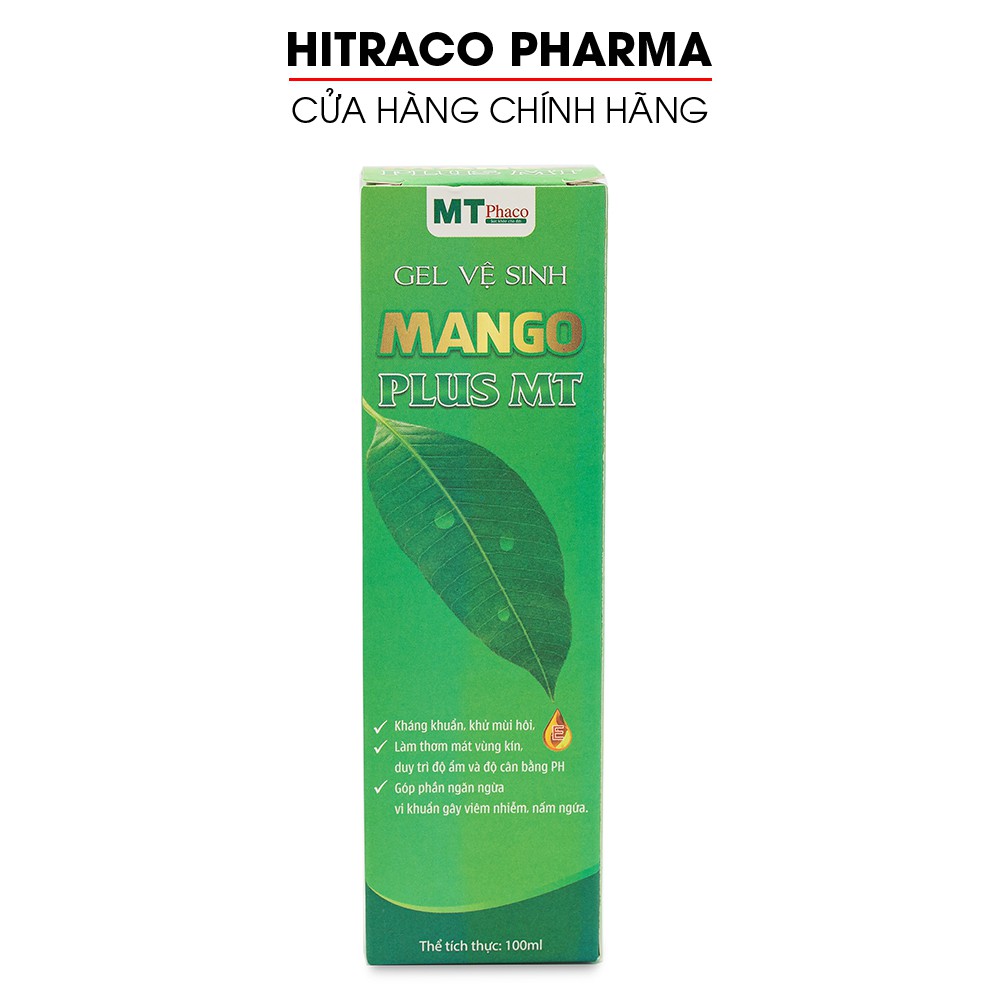 Gel vệ sinh phụ nữ tinh chất xoài Mango Plus MT - Chai 100ml [Mango Plus MT]