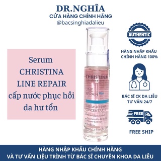  HÀNG CHÍNH HÃNG NHẬP KHẨU | Serum cấp nước trẻ hoá PHỤC HỒI da Christina Line Repair Theraskin+ HA 50ml - Bác Sĩ Nghĩa 