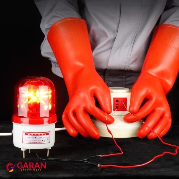 Găng tay cách điện, bao tay cách điện cao su 5kv 12kv 25kv 35kv