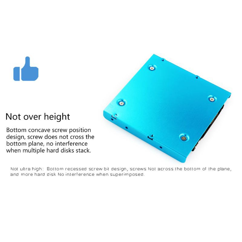 Giá Đỡ Chuyển Đổi Từ 2.5 Inch Sang 3.5 Inch Ssd Cho Pc