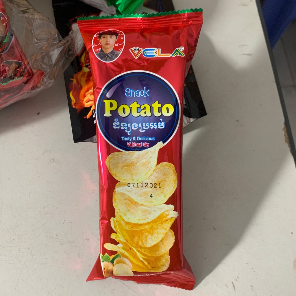 Snack Potato Khoai Tây Vela Đồ Ăn Vặt Ngon Giá rẻ