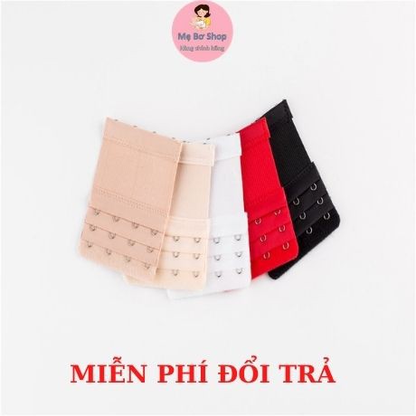 Móc Nới Rộng Áo Ngực Có Chun Cao Cấp (4 Móc) - Dây Nối Áo Ngực