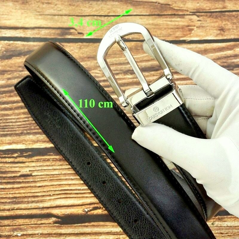 Thắt Lưng Nam Cao Cấp, Dây Nịt Nam Giá Rẻ, Bản 3cm, Khóa Kim, Phối Quần Âu, Thời Trang Công Sở