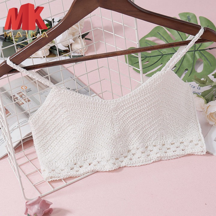 Áo Lưới Đi Biển MK MAIKA Mẫu Mới Móc Len MKF006 Trắng | BigBuy360 - bigbuy360.vn