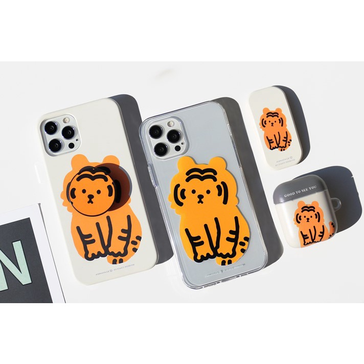 Korea MoMoCase Grips cute Compatible for iPhone All models Samsung