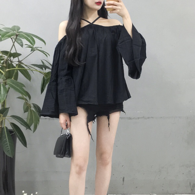 ÁO TRỄ VAI DÀI TAY