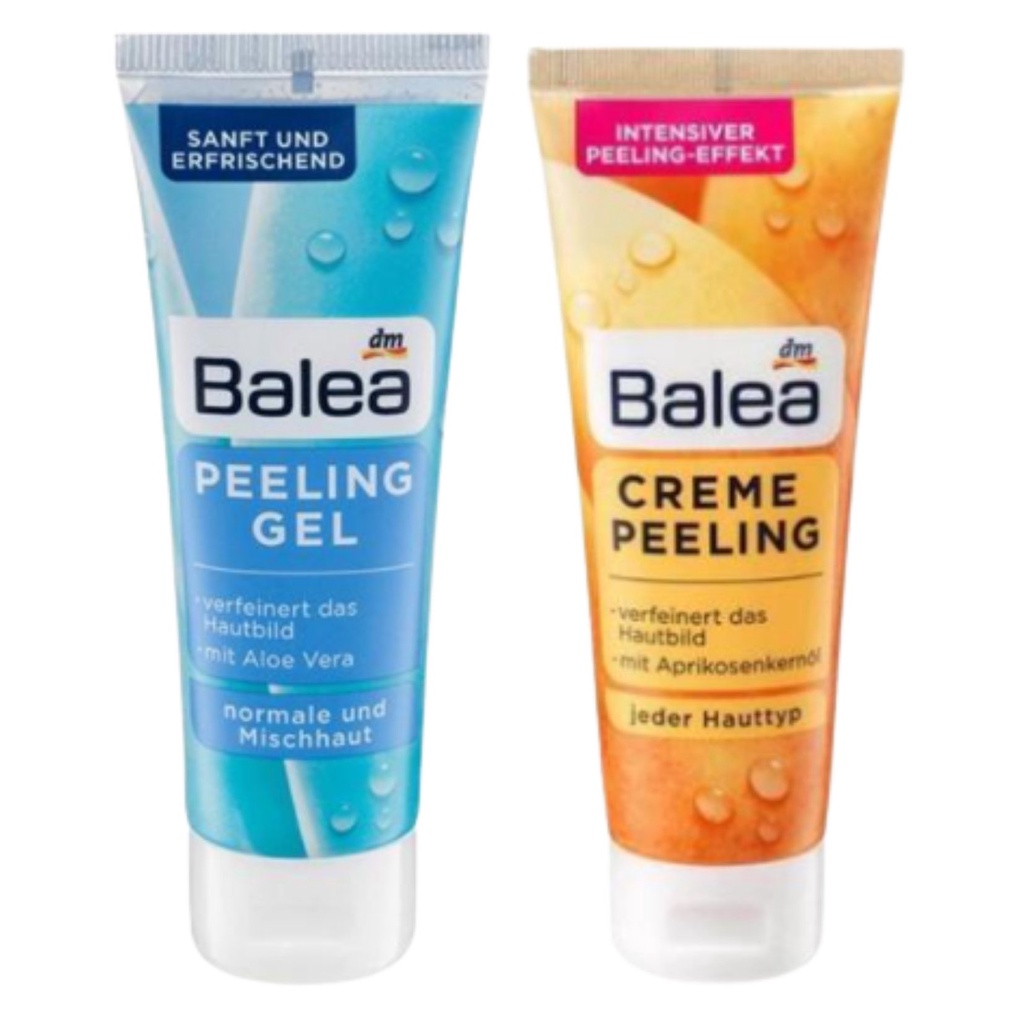Kem tẩy da chết mặt Balea Đức 75ml loại bỏ bụi bẩn cho da sạch khỏe - Shop Viloet