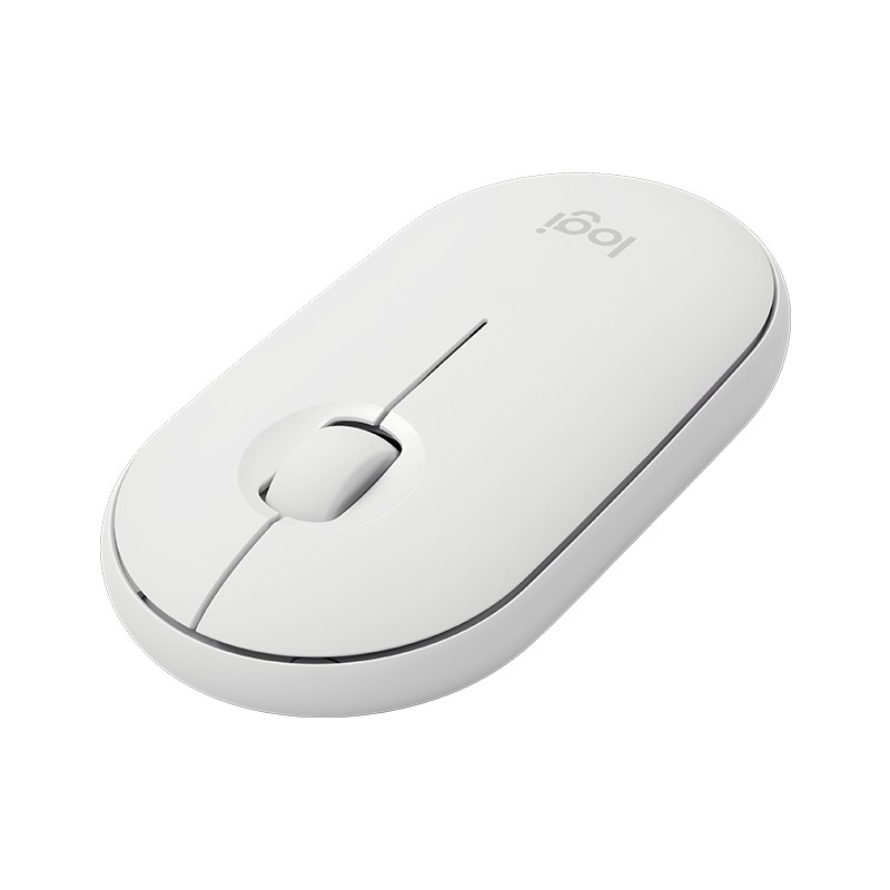 [Mã ELLOGI GIẢM 5% ĐƠN BẤT KỲ]Chuột không dây Logitech Pebble M350 - Kết nối Bluetooth hoặc đầu thu 2.4 GHz, Yên tĩnh