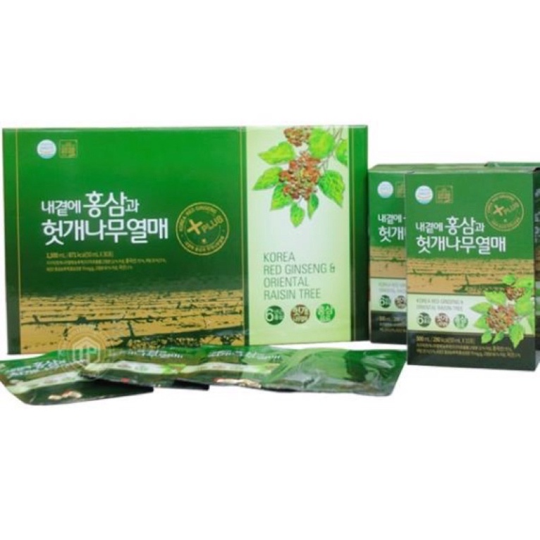 Nước Bổ Gan Hồng Sâm (50ml x 30 gói) - Daedong Korea Ginseng