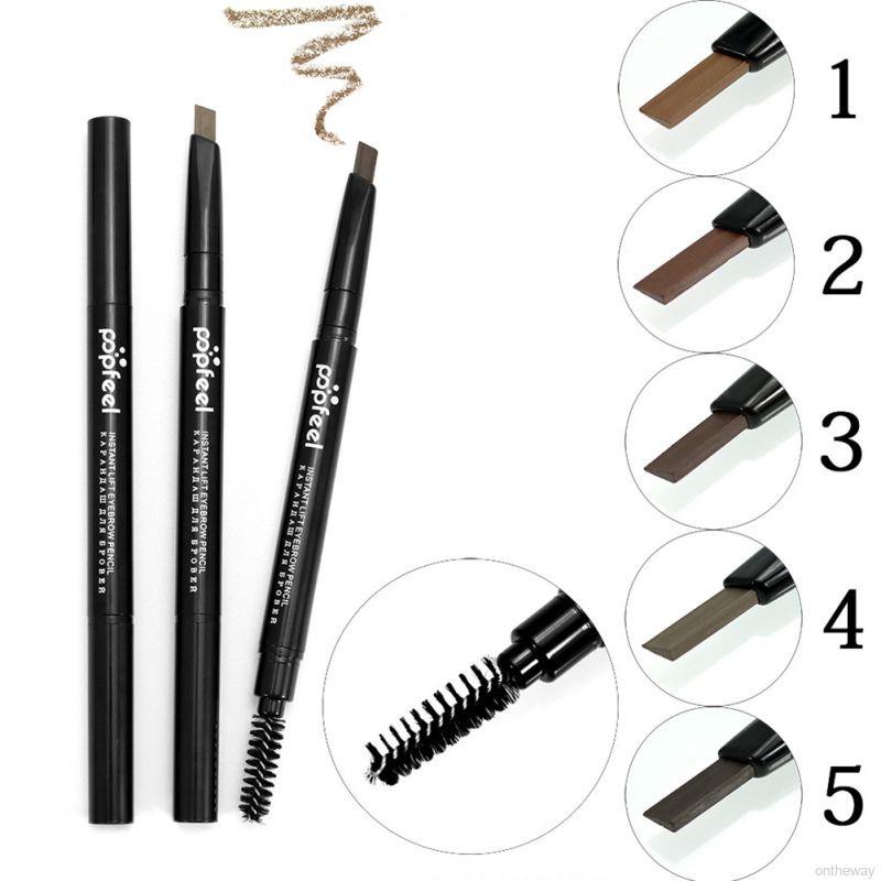 [Hàng mới về] Bút kẻ lông mày hai đầu POPFEEL xoay tự động lâu trôi chống nhòe | BigBuy360 - bigbuy360.vn