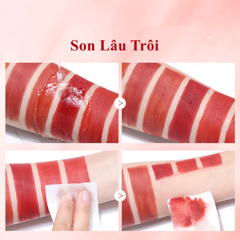 SON KEM LÌ LEZZI TẠO HIỆU ỨNG CĂNG BÓNG MÔI VÀ MỀM MƯỢT nội địa trung chính hãng SPB00632