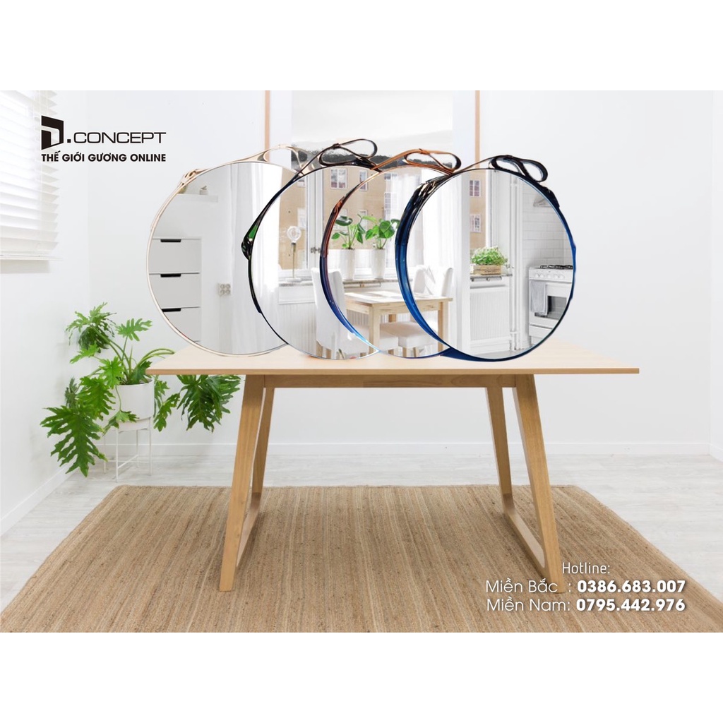 Sỉ 10 gương Dây Da Size 60cm.