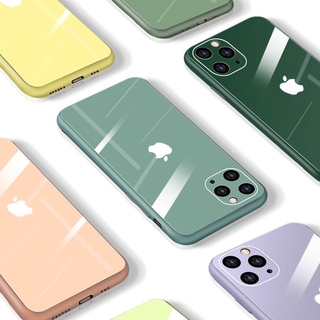 Ốp điện thoại kính cường lực hỗ trợ bảo vệ camera cho Phone Xr Phone X Xs 11 Pro Max 6 6s Phone 7 8 Plus