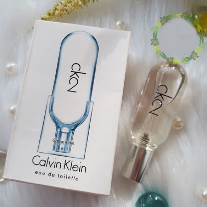 Nước hoa mini unisex Calvin Klein CK2 10ml đầu xịt