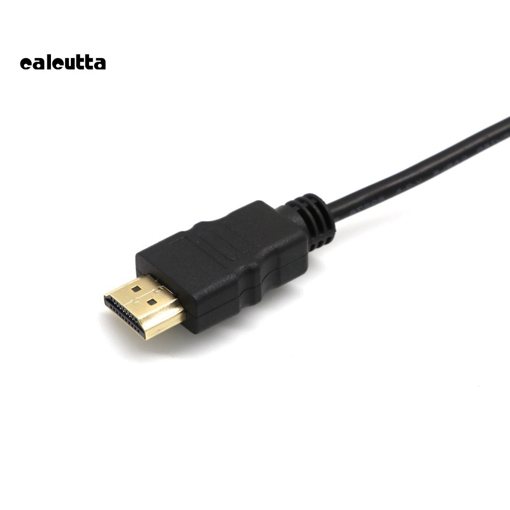 ✡SYS✡1.8m 1080P HDMI to VGA Male Adapter Cable Video Converter Cord for PC DVD HDTV