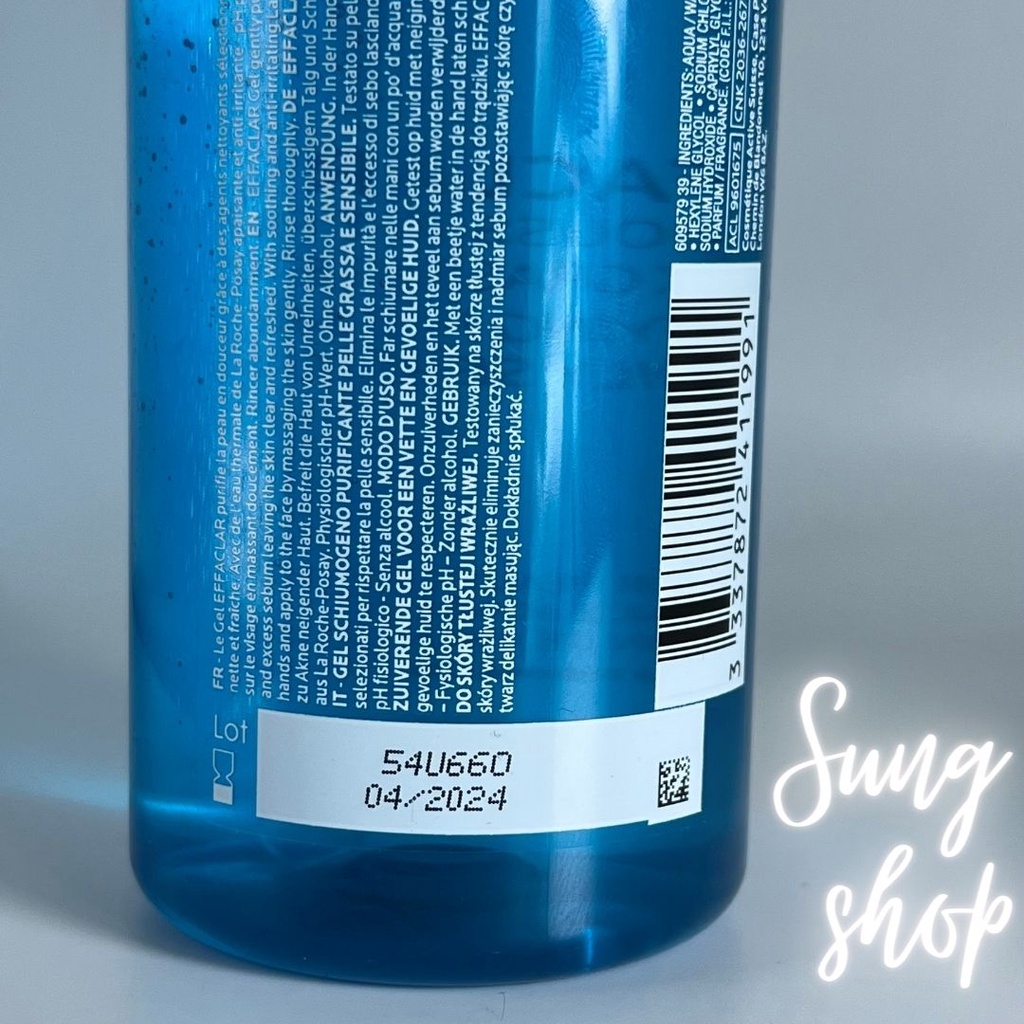 Sữa rửa mặt La Roche Posay cho da dầu mụn