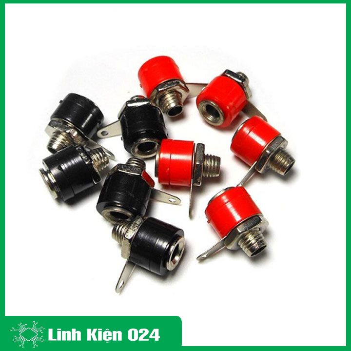Đầu kết nối JS90 ngắn 2 màu đỏ, đen tùy chọn (1 chiếc)