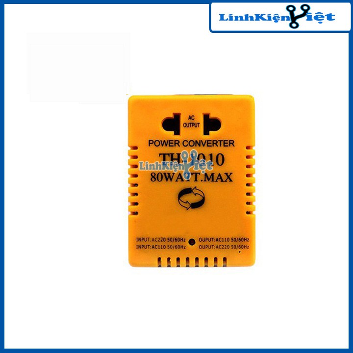 Bộ Chuyển Đổi Điện Revolve TH-1010 220AC↔110AC 80w