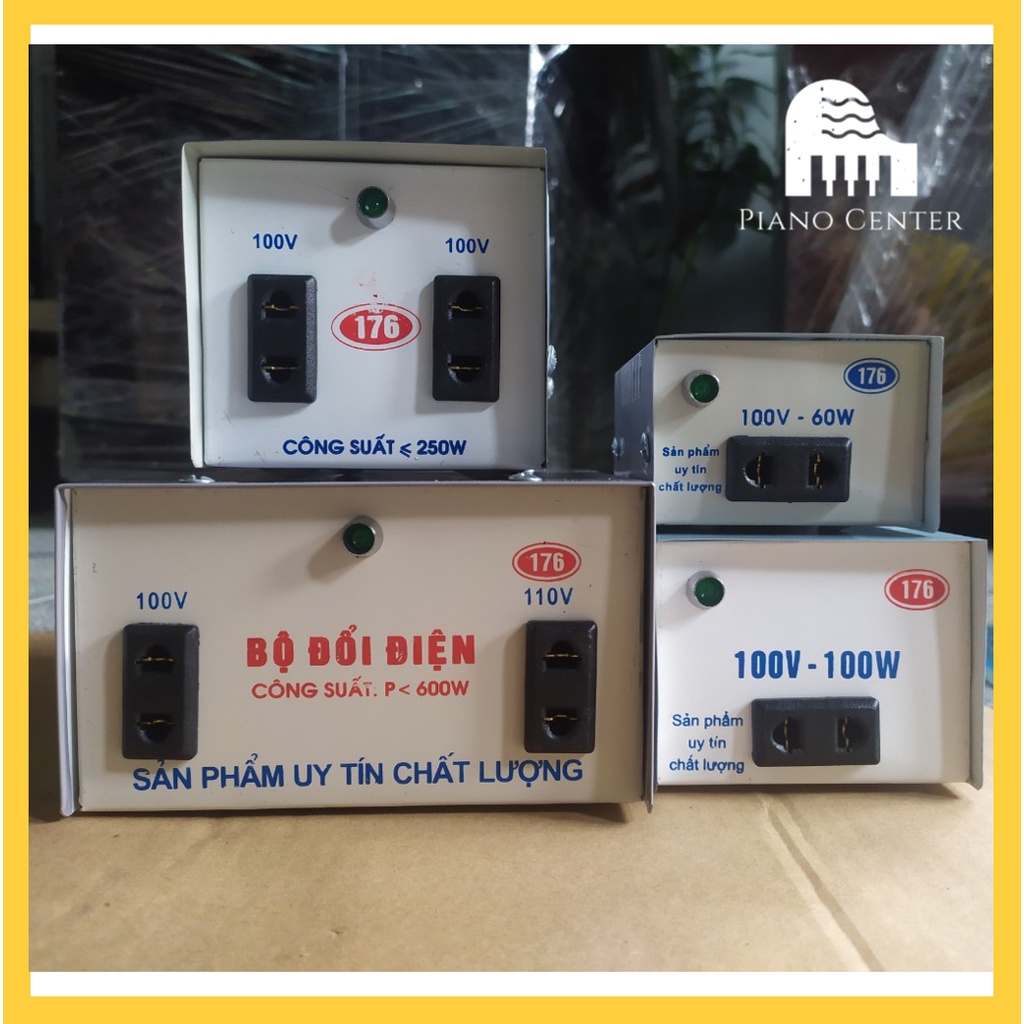 Adapter - Biến áp/ Bộ đổi nguồn điện 220V sang 100V, 250W (hàng Việt Nam, công ty 176)