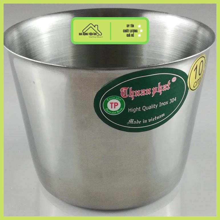 Ly Inox Làm Đá 10cm Cở Lớn Làm Đá Nhanh Chóng Tiện Dụng
