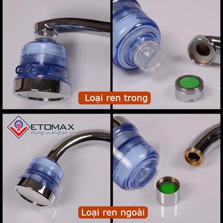 Đầu vòi tăng áp Luva RS1