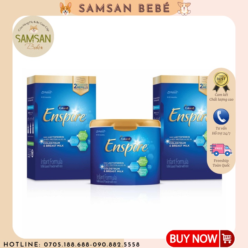 Sữa Enfamil Enspire Mỹ ⚡ HÀNG CAO CẤP ⚡ sữa công thức cho bé tăng cường sức đề kháng, hỗ trợ tiêu hóa