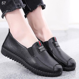 2021 giày nữ mới Phiên bản Hàn Quốc mẹ trung niên và cao tuổi cỡ lớn đế mềm thoải mái thể thao giản dịD
