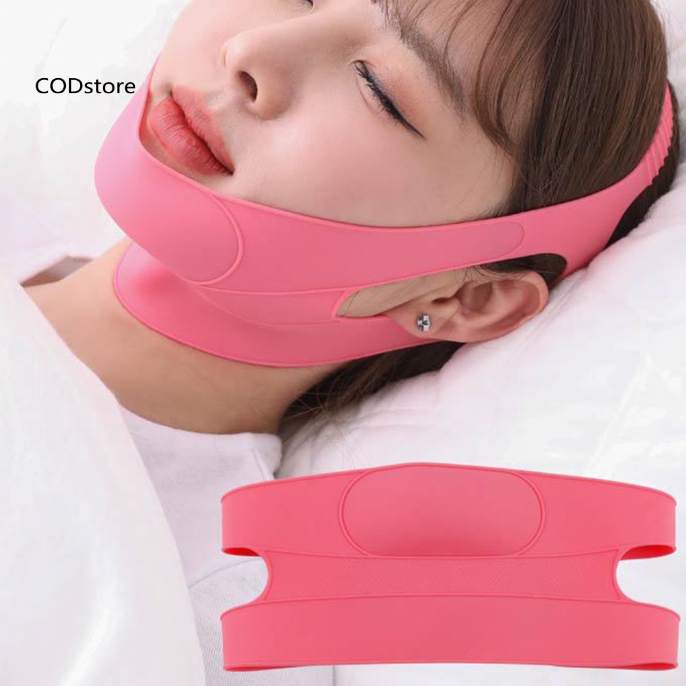 Đai đeo mặt nâng cằm khi ngủ tiện lợi