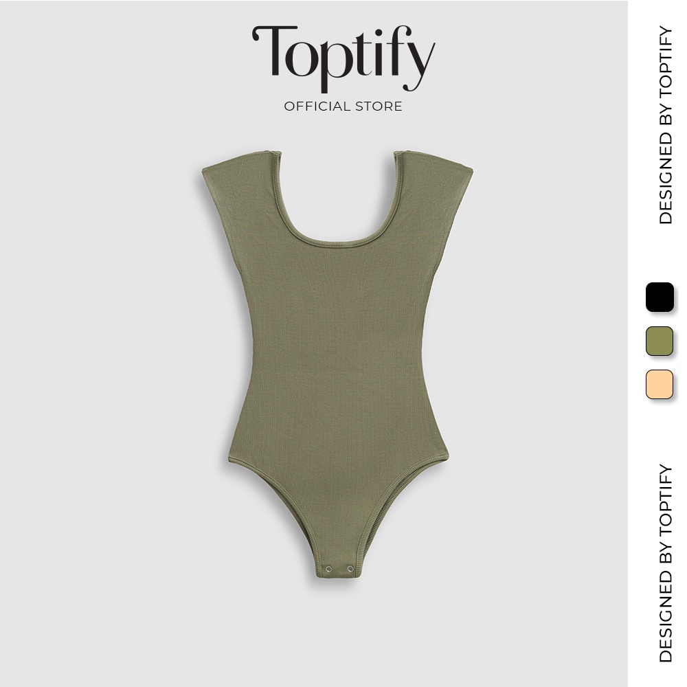 Jumpsuit body sát nách TOPTIFY bộ áo liền quần sát nách Moira Bodysuit TJT04