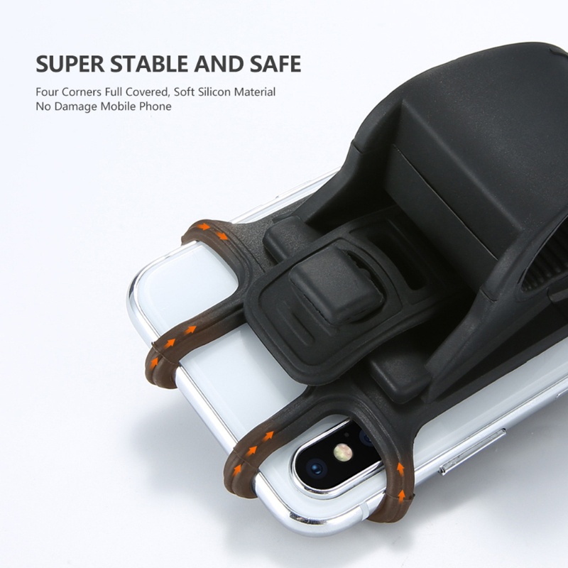 Kẹp Giữ Điện Thoại Gắn Tay Lái Xe Đạp Leo Núi Tiện Dụng Đứng