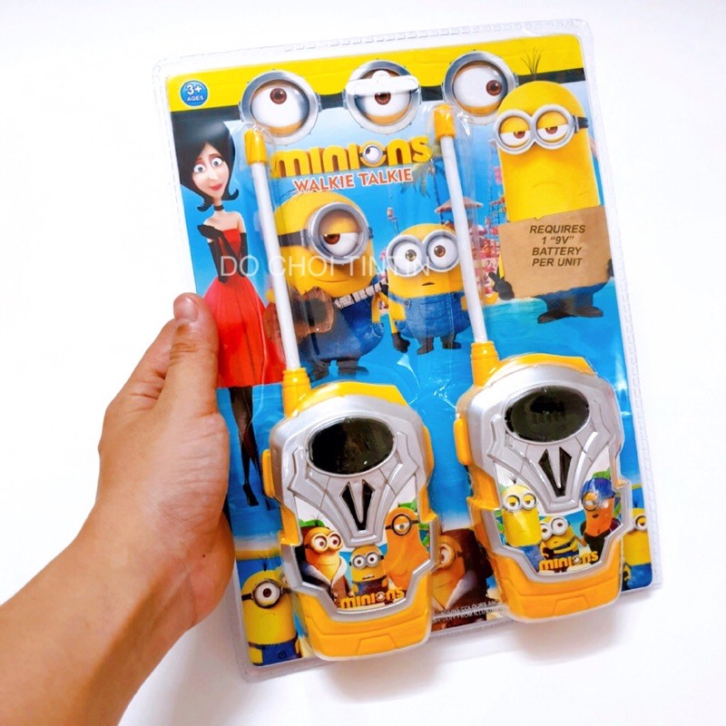 [HÀNG XỊN] Đồ chơi bộ đàm Minion