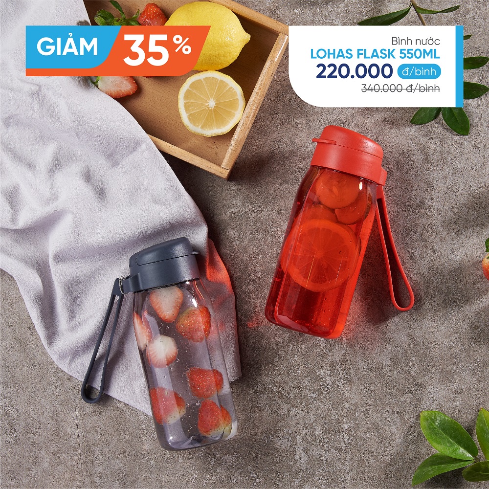 BÌNH NƯỚC LOHAS FLASK 550ML