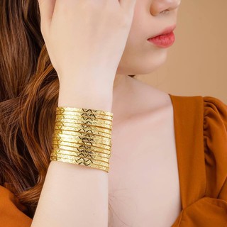 [Mua 1 tặng 1] Bộ ximen 4li, khóa lưỡi gà mạ vàng 18K giống  thật 99,9%