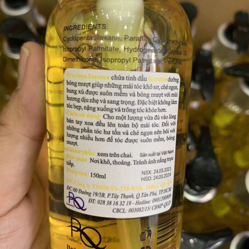 SERUM DƯỠNG TÓC ALGO VÀNG 150ml