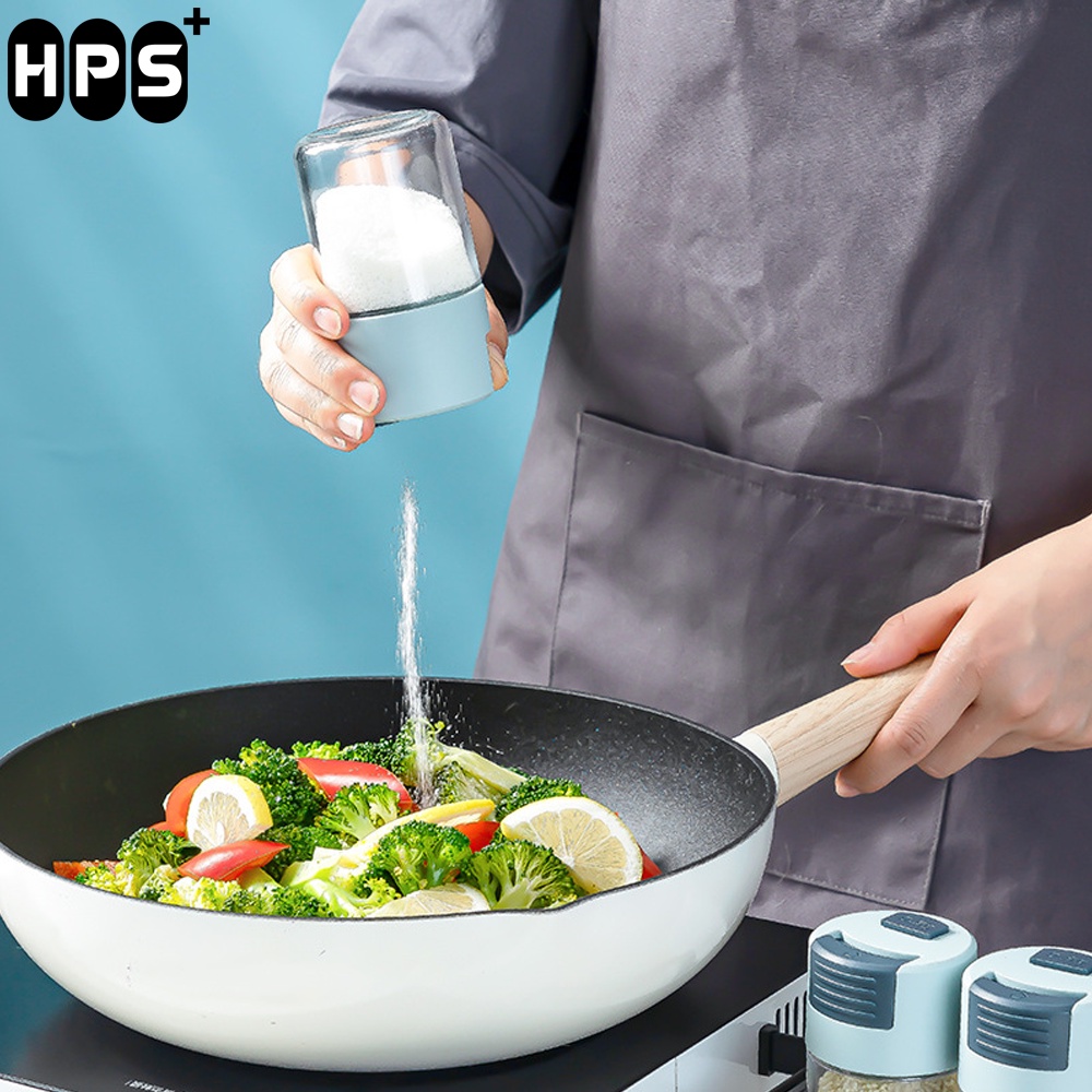 Lọ đựng gia vị, hũ đựng gia vị thủy tinh cao cấp, kiểm soát lượng gia vị chính xác khi nấu ăn