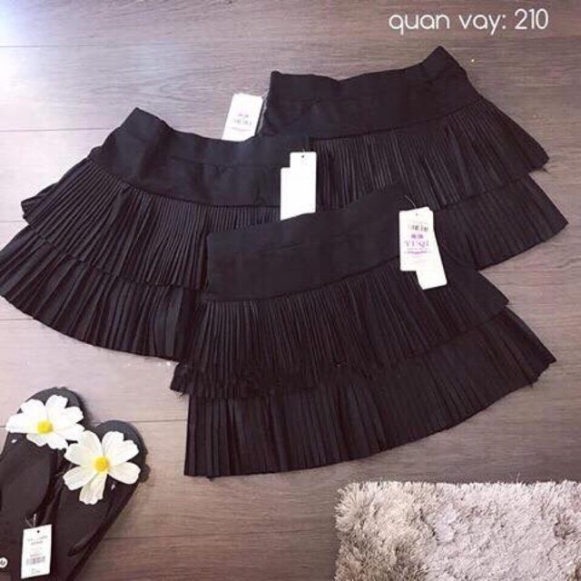 CHÂN VÁY XÒE TẦNG
