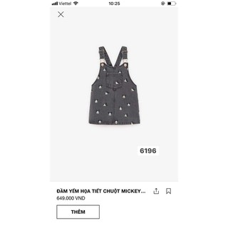 Yếm Z.A.R.A Mickey BG