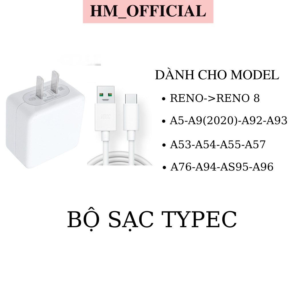 BỘ SẠC NHANH dành cho máy OP-PO  & REAL-ME 1 ĐỔI 1