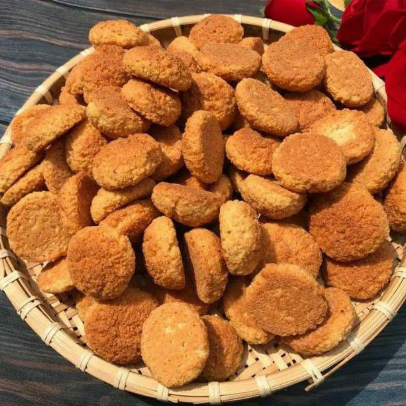 BÁNH BÔNG DỪA SỮA NƯỚNG GIÒN BẾN TRE