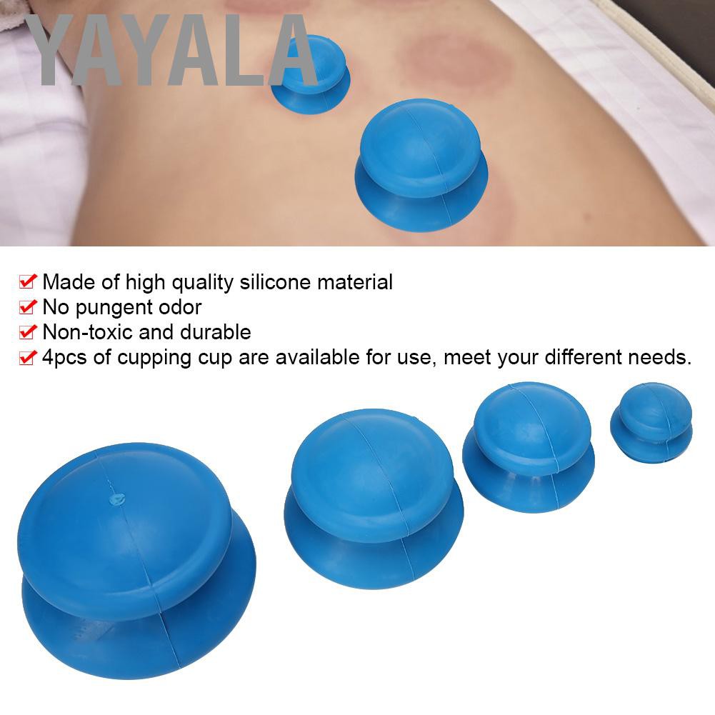 (Hàng Mới Về) Bộ Dụng Cụ Giác Hơi Bằng Silicone Tiện Dụng Cho Gia Đình