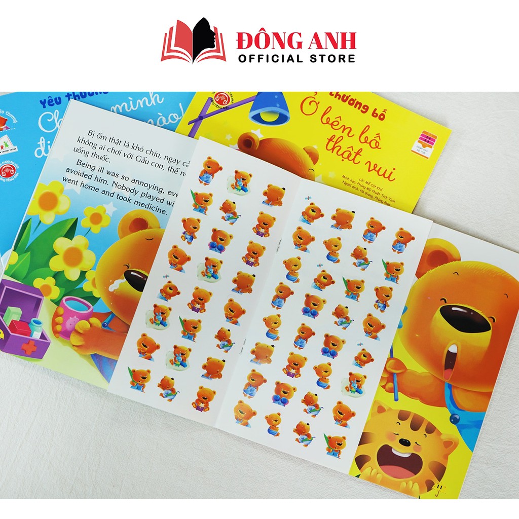 Sách - Bộ 6 cuốn Bé Học Cách Yêu Thương dành cho trẻ em từ 3-9 tuổi